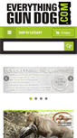 Mobile Screenshot of everythinggundog.com